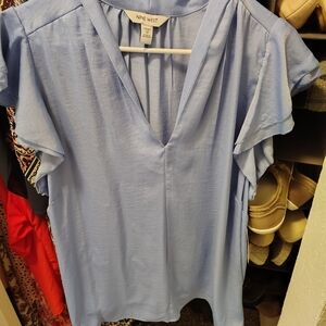Nine West ladies light blue blouse new with tags for sale